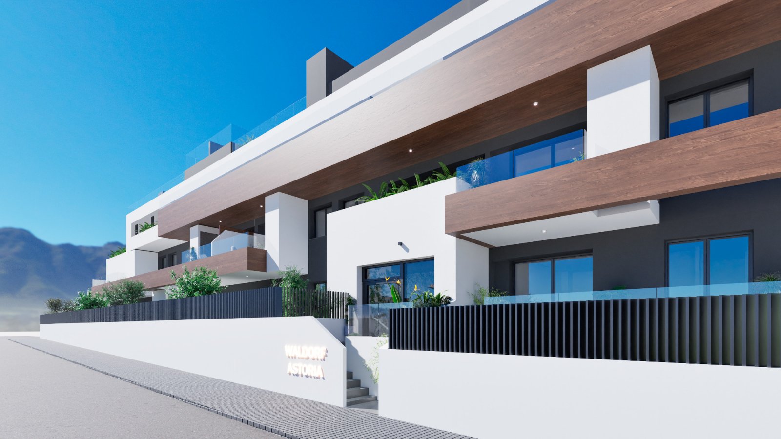  Eckwohnung mit 2 Schlafzimmern und 2 Bädern, wovon das Hauptschlafzimmer über ein eigenes Bad verfügt.&amp;nbsp; Die Wohnung hat einen schönen Blick 