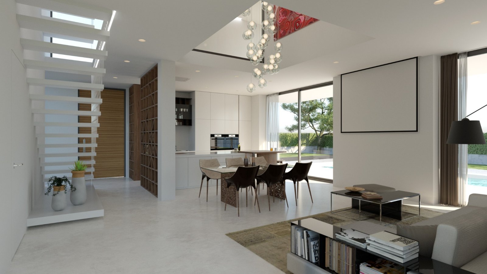 Luxusvilla zum Verkauf in Orihuela Costa
Die hellste Villa in Dehesa de Campoamor, mit einem der schönsten und geräumigsten Gärten, mit Son