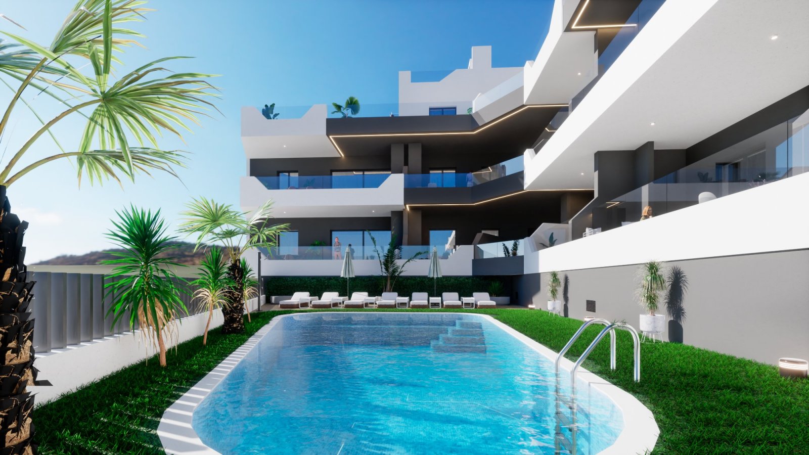  
Geräumiges und luxuriöses Penthouse mit drei Schlafzimmern und einem 62 m² großen Solarium. Ideal für alle, die im schönen Benijófar wohne