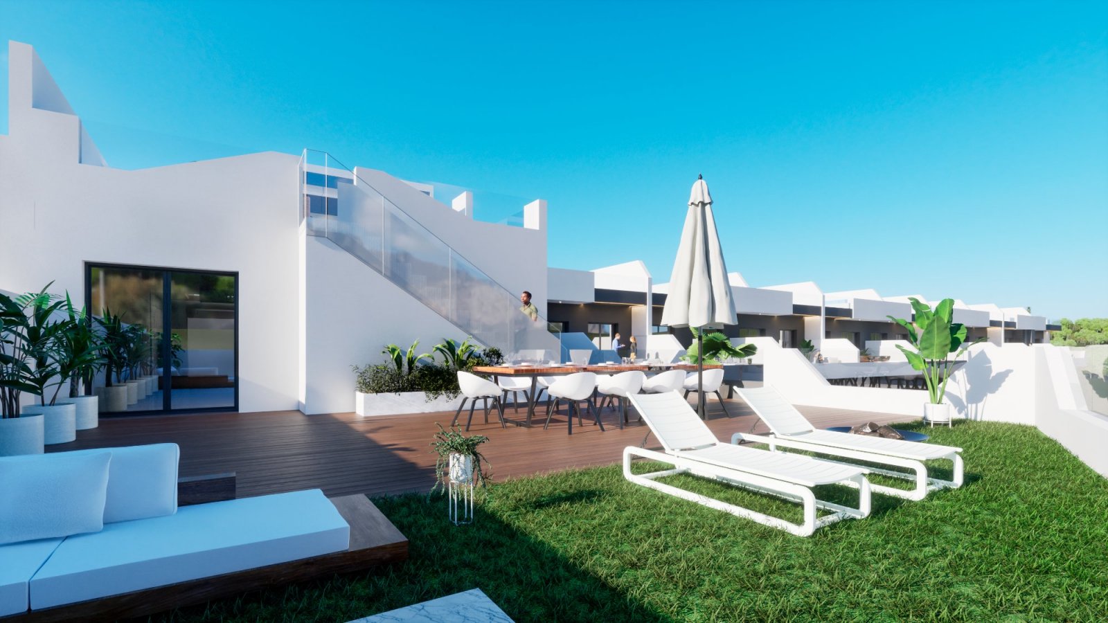  Geräumiges und luxuriöses Penthouse mit zwei Schlafzimmern und einem 62 m² großen Solarium. Ideal für alle, die im schönen Benijófar wohnen möchten o