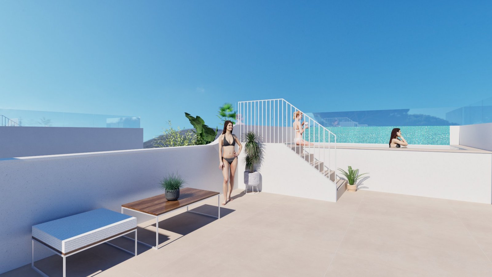  Entdecken Sie dieses exklusive Obergeschoss mit zwei Schlafzimmern und zwei Badezimmern im neuen Wohnprojekt Marquesado de Molins, gelegen in Torre d