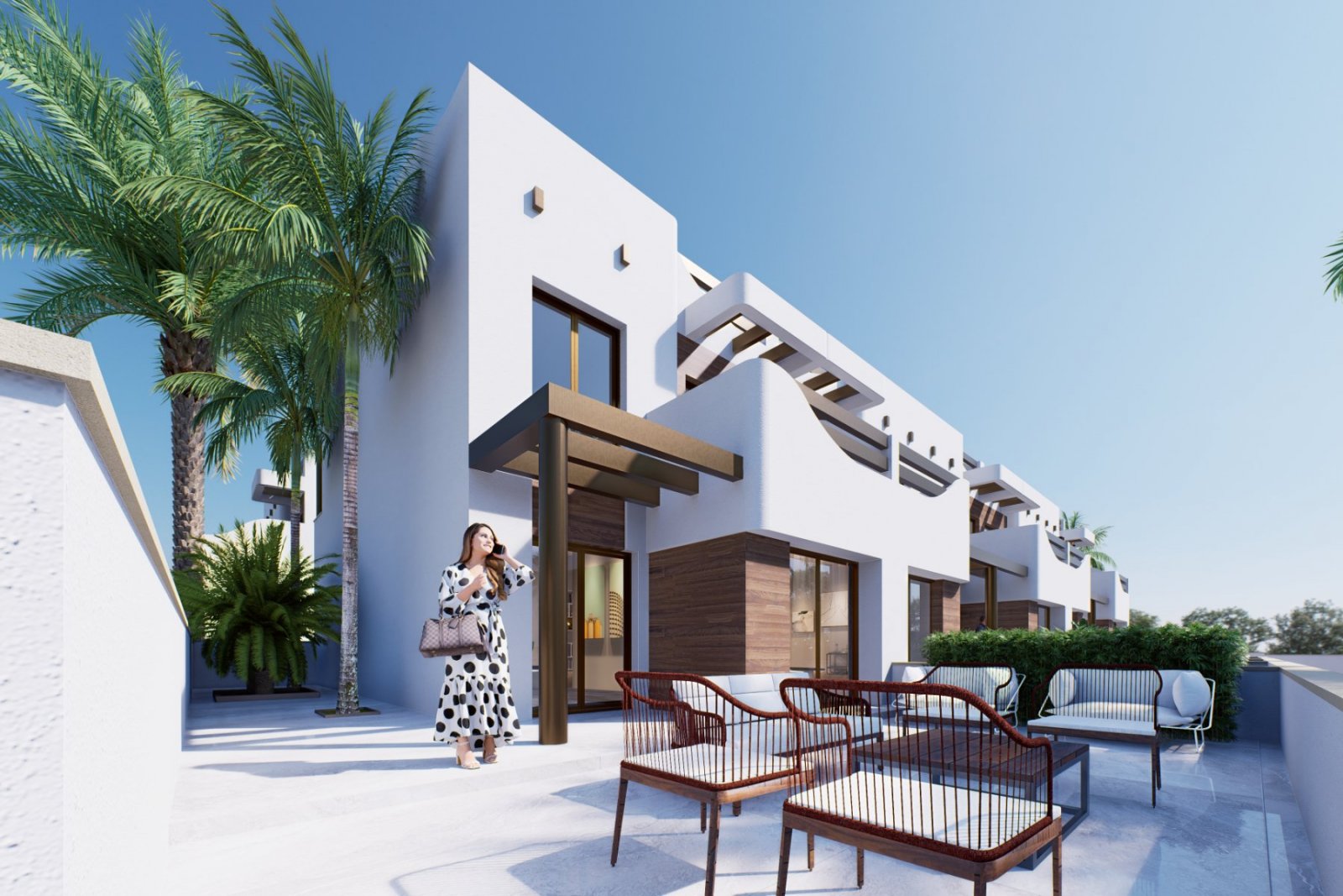  Entdecken Sie dieses exklusive Obergeschoss mit zwei Schlafzimmern und zwei Badezimmern im neuen Wohnprojekt Marquesado de Molins, gelegen in Torre d